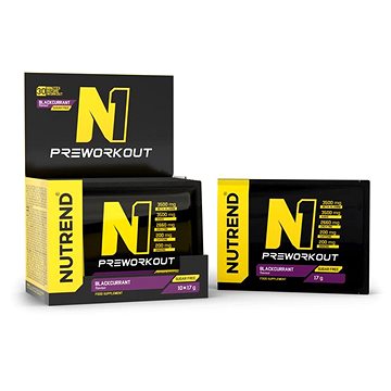 

Nutrend N1 10x17 g, černý rybíz