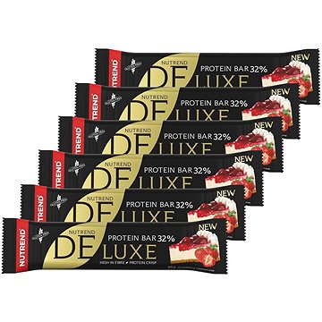 

Nutrend DELUXE, jahodový cheesecake 6 x 60 g