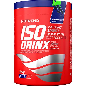 

Nutrend Isodrinx, 420 g, černý rybíz