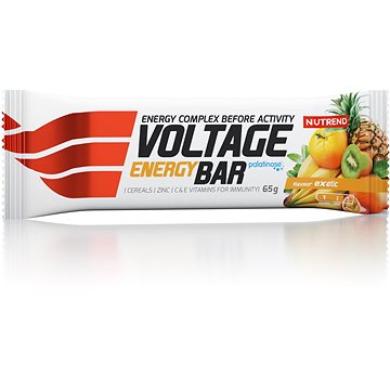 Nutrend Voltage Energy Cake, 65 g, exotic - Energetická tyčinka