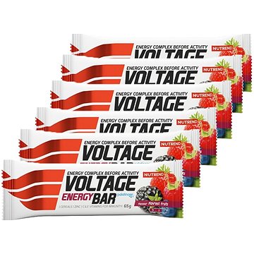 

Nutrend Voltage Energy Cake, 6 x 65 g, lesní plody