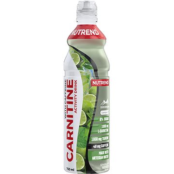 

Nutrend Carnitine Activity Drink With Caffeine 750 ml, mojito (nesycený)