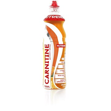 Nutrend Carnitine Activity Drink with Caffeine 750 ml, pomeranč - Spalovač tuků