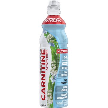 

Nutrend Carnitine Magnesium Activity Drink 750 ml, bezinka + máta (sycený)