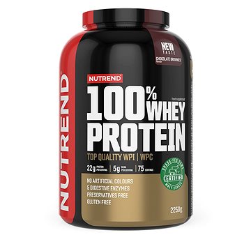 

Nutrend 100% Whey Protein 2250 g, čokoládové brownies