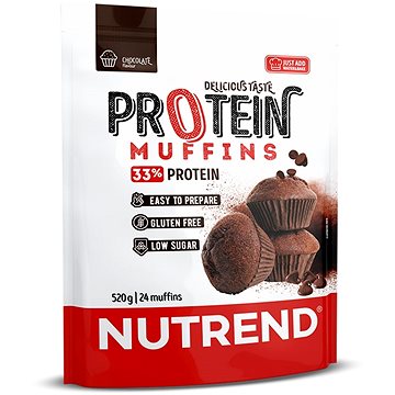 

Nutrend Protein Muffins 520 g Čokoláda