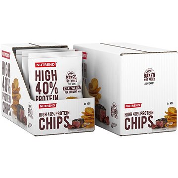 

Nutrend High Protein Chips 6 × 40 g, juicy steak