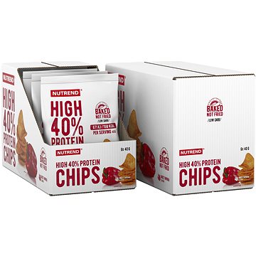 

Nutrend High Protein Chips 6 × 40 g, paprika