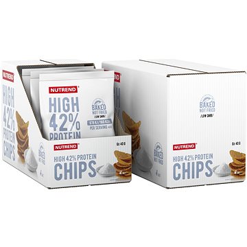 

Nutrend High Protein Chips 6 × 40 g, sůl