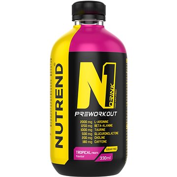 

Nutrend N1 Drink 330 ml, tropické ovoce