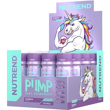 

Nutrend Pump Shot 20 × 60 ml, rainbow