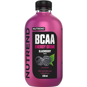 

Nutrend BCAA Energy Drink 330 ml, ostružina