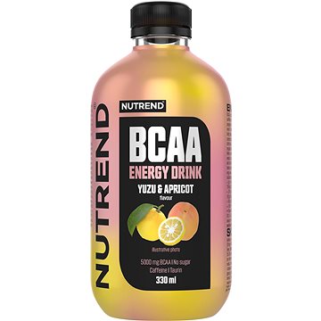 

Nutrend BCAA Energy Drink 330 ml, yuzu + meruňka