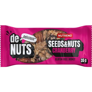 

Nutrend Denuts Seeds + Nuts 35 g, cranberry