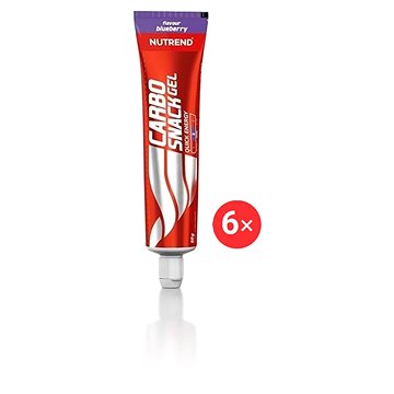 

Nutrend Carbosnack tuba, 6 x 50g, borůvka