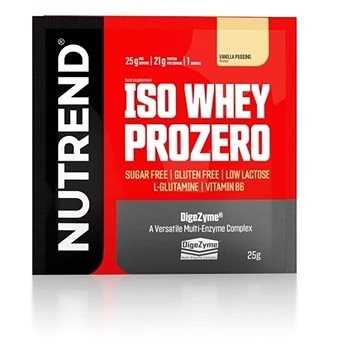 

Nutrend ISO WHEY PROZERO, 500g, pudinková vanilka
