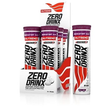 

Nutrend Zerodrinx Tabs, 18 Tablet, Černý rybíz