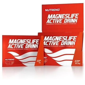 

Nutrend Magneslife Active Drink, 10x15 g, pomeranč