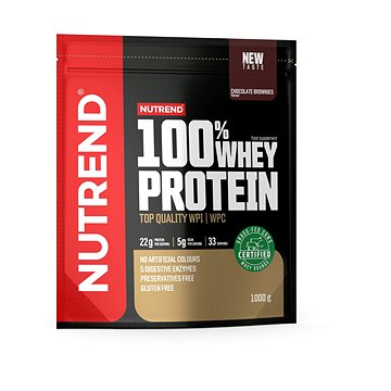 

Nutrend 100% Whey Protein 1000 g, čokoládové brownies