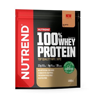 

Nutrend 100% Whey Protein 1000 g, ledová káva
