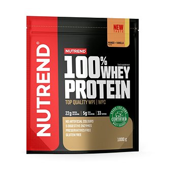 

Nutrend 100% Whey Protein 1000 g, mango+vanilka