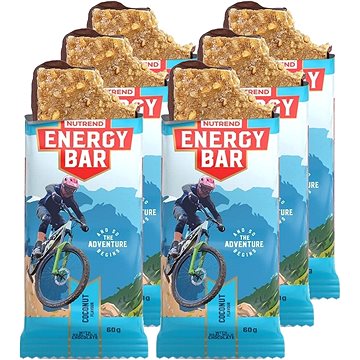 

Nutrend Energy bar 6 x 60 g, kokos 6 x 60 g