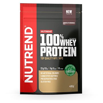 

Nutrend 100% Whey Protein 400 g, čokoládové brownies