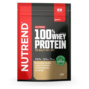 

Nutrend 100% Whey Protein 400 g, jahoda