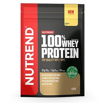 

Nutrend 100% Whey Protein 400 g, vanilka