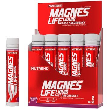 

Nutrend MAGNESLIFE, 10x25 ml, višeň