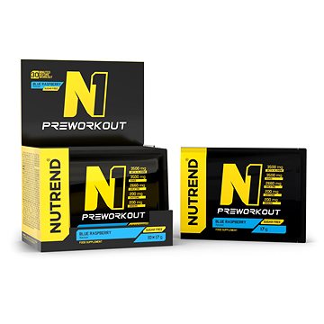 

Nutrend N1 10x17 g, modrá malina