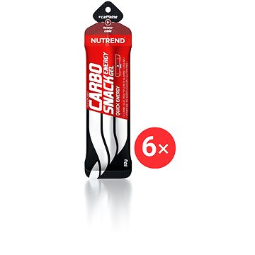 

Nutrend Carbosnack sáček s kofeinem 6 x 50 g, cola