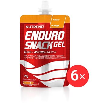 

Nutrend Endurosnack sáček 6 x 75 g, pomeranč