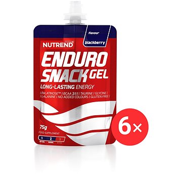 

Nutrend Endurosnack sáček 6 x 75 g, ostružina