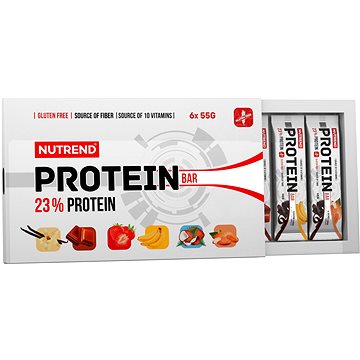 

Nutrend Protein Bar dárkové balení 6 × 55 g, mix příchutí