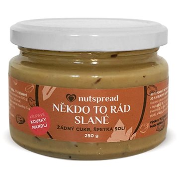

Nutspread Někdo to rád slané