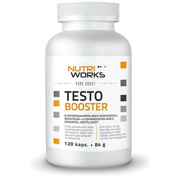 

NutriWorks Testo Booster 120 kapslí