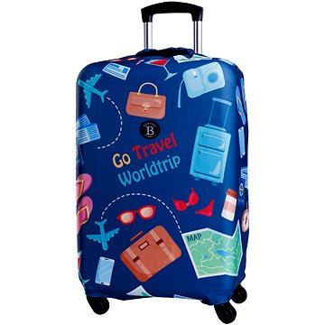 

Bertoo Obal na cestovní kufr - World trip XL - XXL