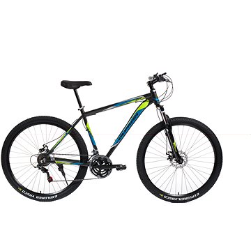 Olpran 29" Discover Sus Full Disc šedá/zelená/modrá - ALU