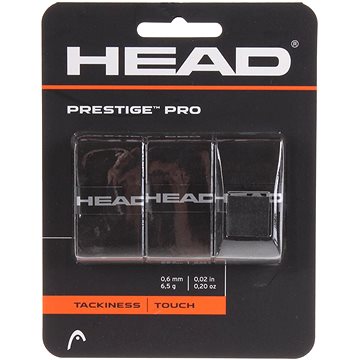 

HEAD Multipack 4 ks Prestige Pro 3 overgrip omotávka tl. 06 mm černá