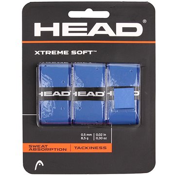 

HEAD Multipack 4 ks XtremeSoft 3 overgrip omotávka tl. 05 mm modrá
