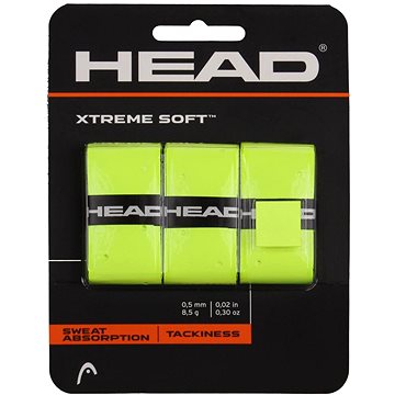 

HEAD Multipack 4 ks XtremeSoft 3 overgrip omotávka tl. 05 mm žlutá reflexní