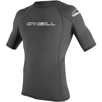 

O'Neill Pánské lycrové triko BASIC SKINS CREW, krátký rukáv, L graphite