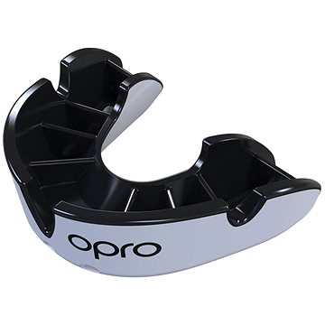 

OPRO Silver Junior, bílá/černá
