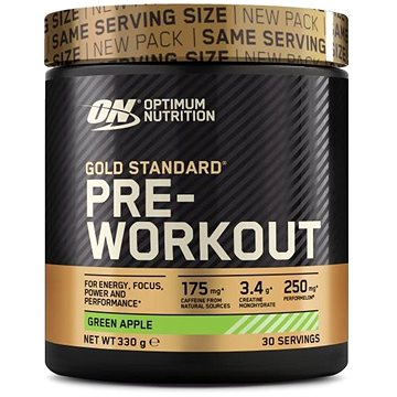 

Optimum Nutrition Gold Standard Pre Workout 300g, Green Apple