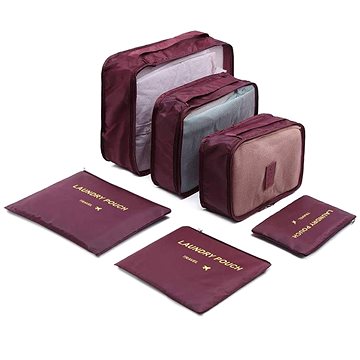 

Kufryplus Cestovní organizéry LP13755 vínové