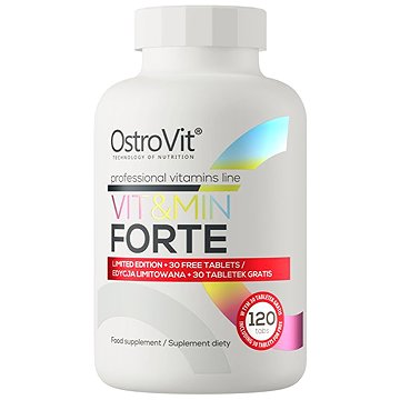 

OstroVit Vit a Min FORTE, 120 tablet