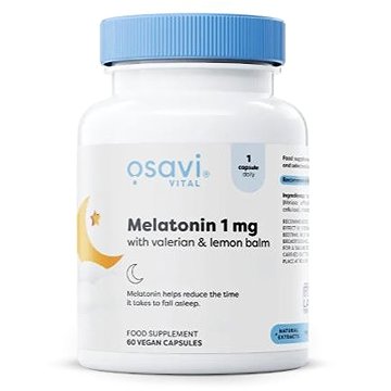 

Osavi Melatonin s kozlíkem a meduňkou, 60 kapslí