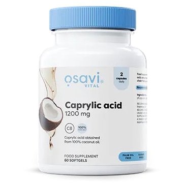 

Osavi Kyselina kaprylová 1200 mg, 60 kapslí