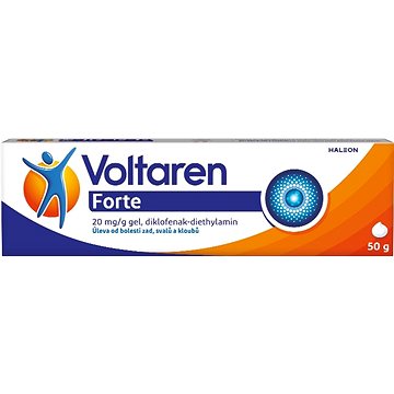 

Voltaren Forte 20 mg/g gel proti bolesti 50 g